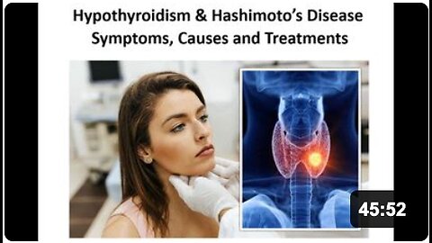 Hypothyroid & Hashimoto's Disease - Natural Treatment Options