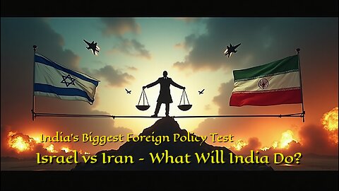 Israel V's Iran Conflict- How India Balances Alliances, Oil and Strategy