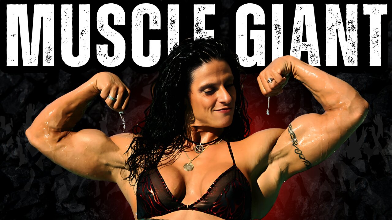 Muscle Giant & Muscular Woman – Athena Siganakis 💪 Power, Strength, Bodybuilder Transformation