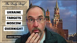 The True Target of Kyiv's Drone Swarm Wasn't Moscow!