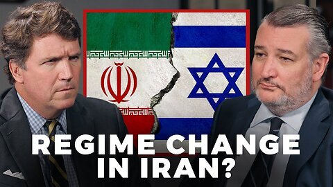 Tucker Leaves Ted Cruz Struggling to Respond on His Push for Regime Change in Iran
