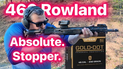 Just Nasty- 200 gr Speer Gold Dot 460 Rowland Handload Testing