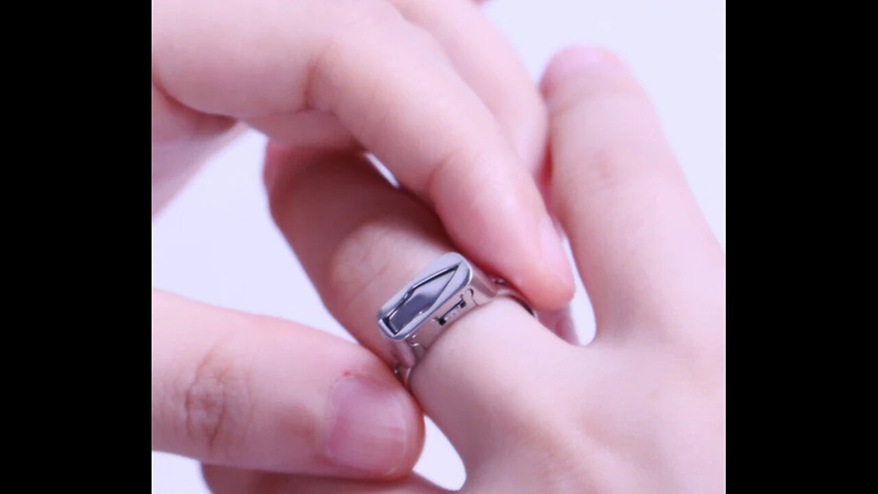 Multifunctional Invisible Self-Defense Ring