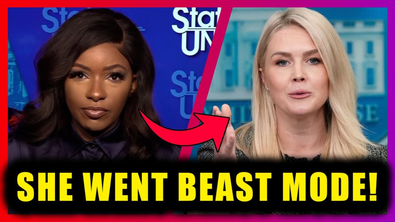 Jasmine Crockett UNLEASHES as Karoline Leavitt LOSES CONTROL on Live Television!