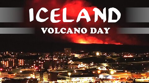 Iceland Volcano Eruption - Onsite Feeling in 4K