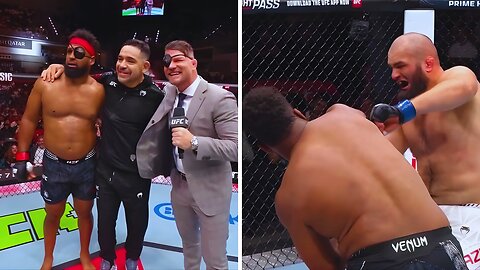 Waldo Cortes Acosta Knocks Out Shamil Gaziev OUT COLD! UFC Qatar!