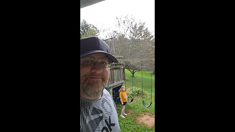 Bear in the rain...