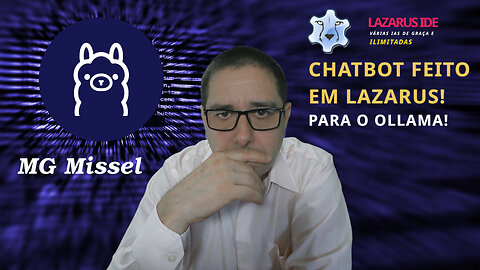 CHATBOT COM OLLAMA feito em LAZARUS IDE COM várias IAS DE GRAÇA E ILIMITADAS