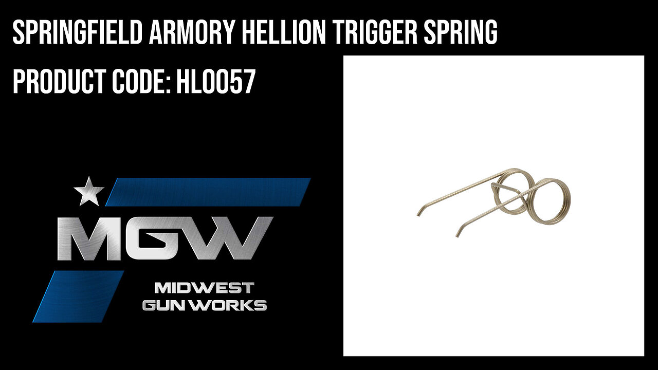 Springfield Armory Hellion Trigger Spring - HL0057