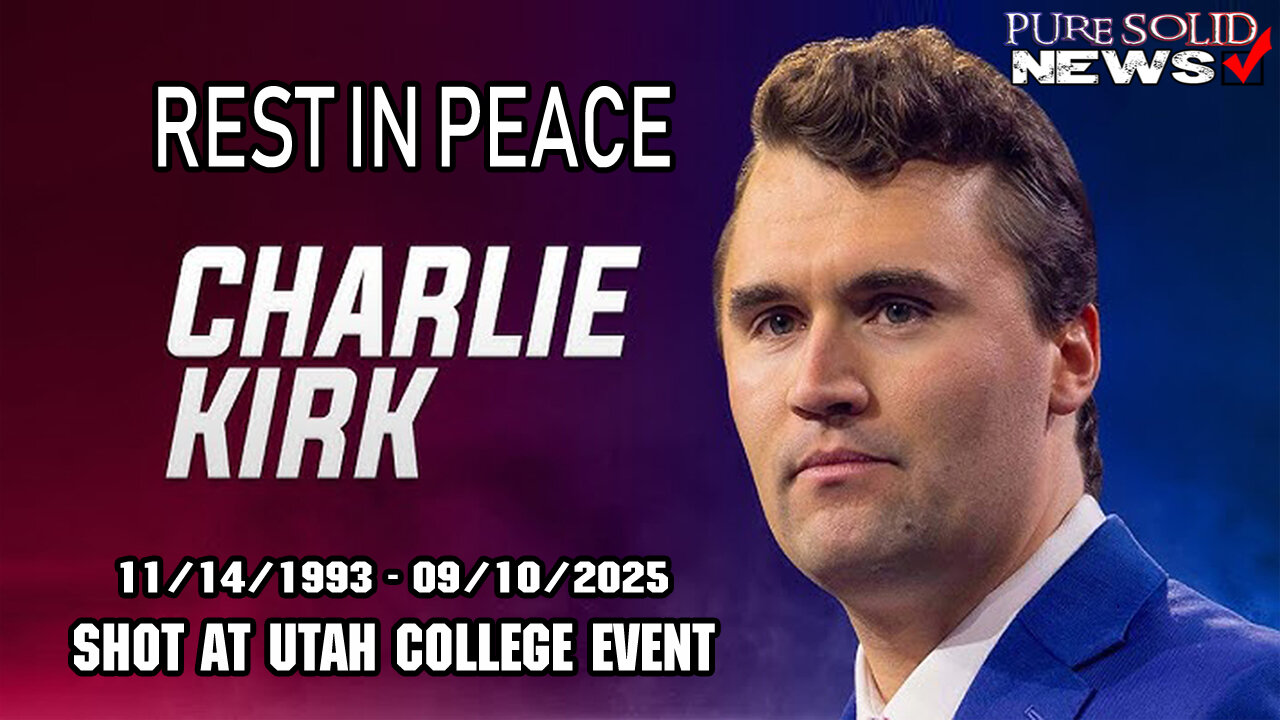 A Voice silenced... Charlie Kirk Murdered 11/14/1993 - 09/10/2025 RIP