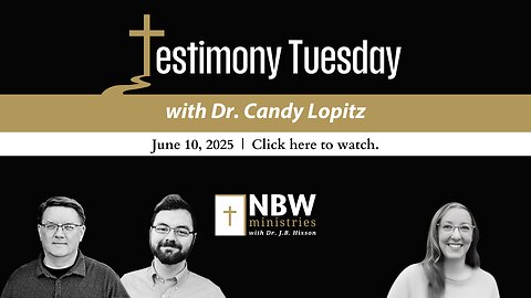 1237. Testimony Tuesday with Dr. Candy Lopitz