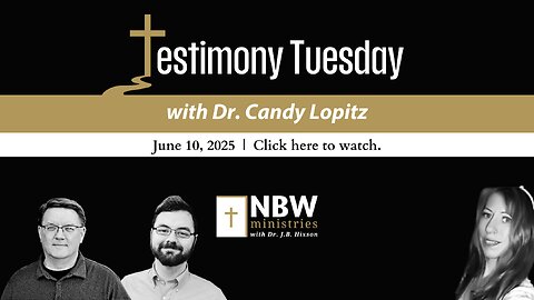 1237. Testimony Tuesday with Dr. Candy Lopitz