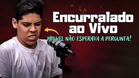 Miguel Oliveira fica encurralado com pergunta inesperada em entrevista com Sezar Cavalgante