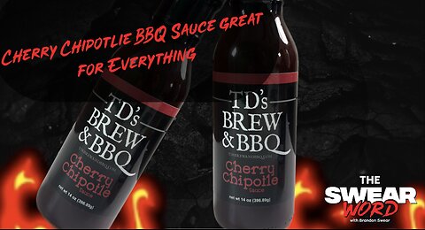Cherry Chipotle BBQ Sauce from TD's Brew & BBQ