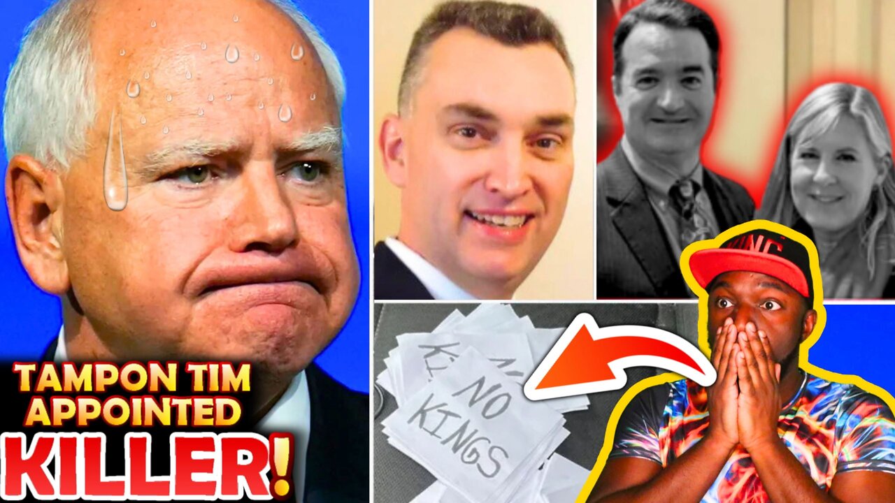 🚨Tampon Tim Appointed KILLER Has "NO KINGS" Signs & "KILL LIST" of 70+ Other Political Leaders!