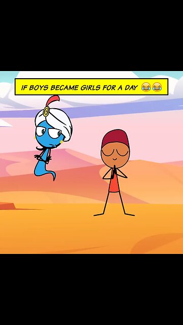 IF BOYS BECAME GIRLS FOR A DAY😅😅😅