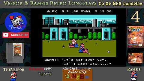 River City Ransom | NES | Full Retro Playthrough and Longplay | Episode #4