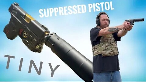 Tiny Suppressed Pistol Test