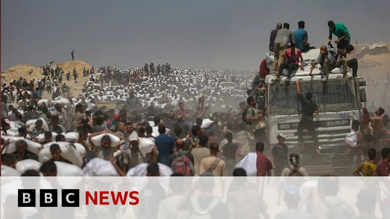 Israel begins 10-hour pause in military activity in Gaza | BBC News