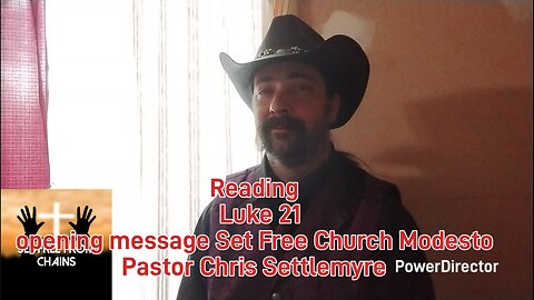 Luke 21 opening message Set Free Church Modesto Pastor Chris Settlemyre #theoutlawpreacher