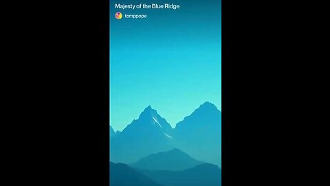 "Majesty of the Blue Ridge" - Lyric Factory (2025) - SONG VIDEO