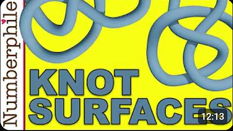 Knot Surfaces 🧶📐 | When Knots Become Surfaces