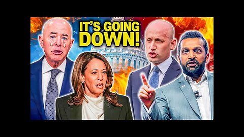 "💣 Kash Patel & Stephen Miller DROP a Nuclear Truth Bomb on Kamala 🇺🇸 & Mayorkas 🚨🔥"