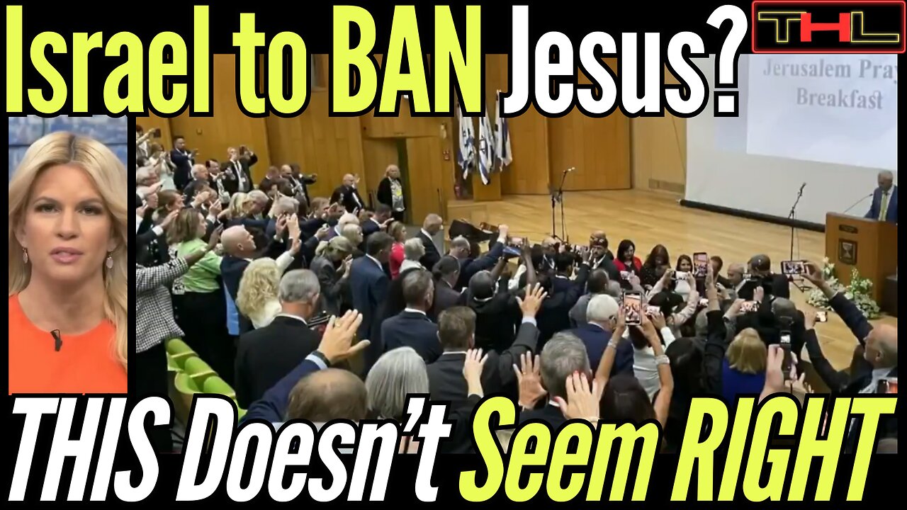 Israel introduced legislation Making it ILLEGAL to mention Jesus in OCCUPIED Palestine