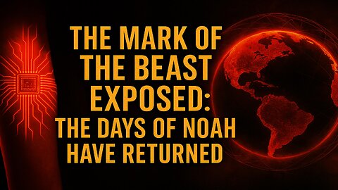 The Mark Of The Beast Exposed: The Days Of Noah Have Returned