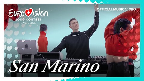 Gabry Ponte - Tutta L'Italia | San Marino 🇸🇲 | Official Music Video | #Eurovision2025