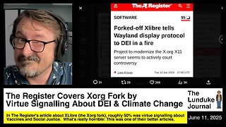 The Register Covers Xorg Fork by Virtue Signalling About DEI & Climate Change