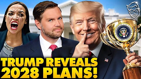 Trump REVEALS 2028 Plan for Third Term: ‘They Want Me to Do It…’ Then Names Successor In Shock Move 👀