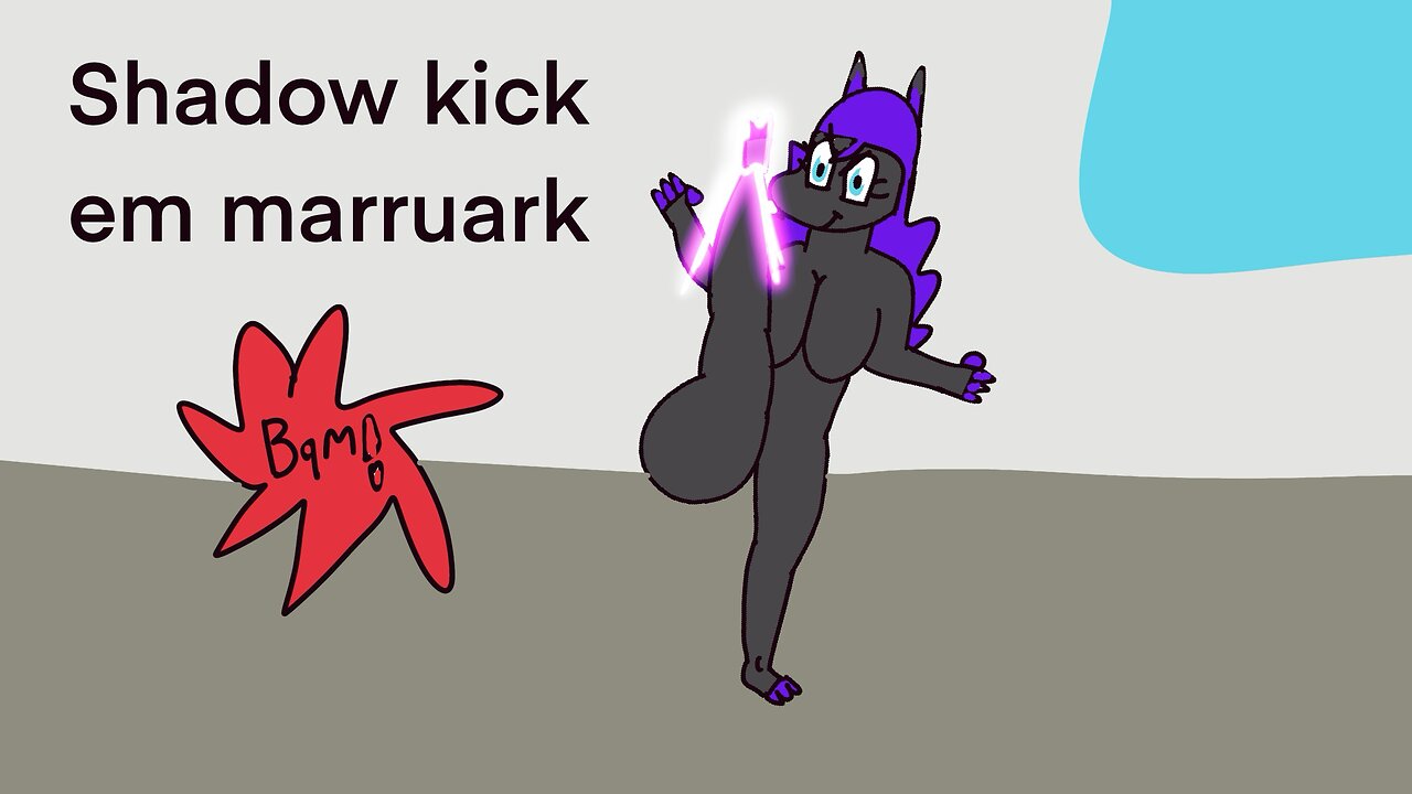 Marruark shadow kicking fallen creeps