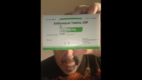 Covid Taking Azithromycin 2 Tablets Left