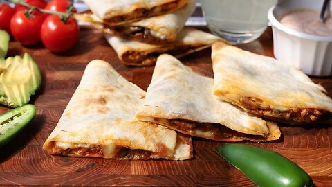 Easy Chicken Quesadillas (Made with Just Two Thighs!)
