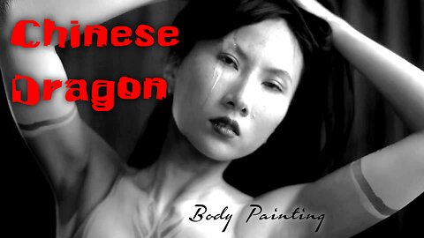 Chinese Dragon Body Painting