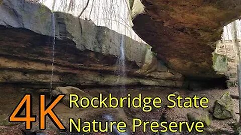 Rockbridge State Nature Preserve 2020 - Hocking Hills Ohio 4k