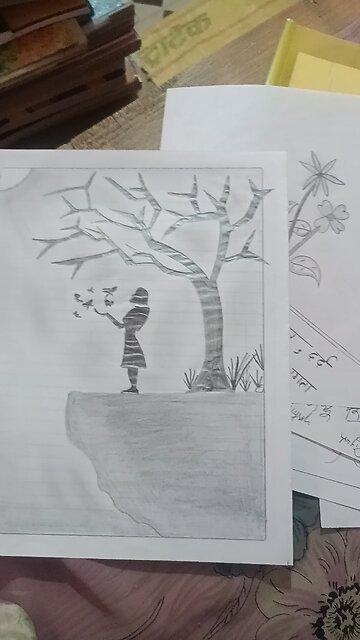 My Sketch । My pencil Drawing । Rishabh Singh