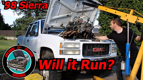 1998 GMC Sierra - will it run? part 1