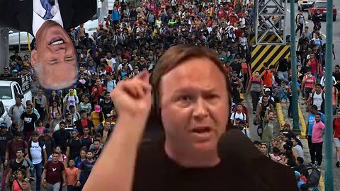 Alex Jones Rants Against The Illegal Alien Takedown Of America (Infowars Archives 04/21/09)