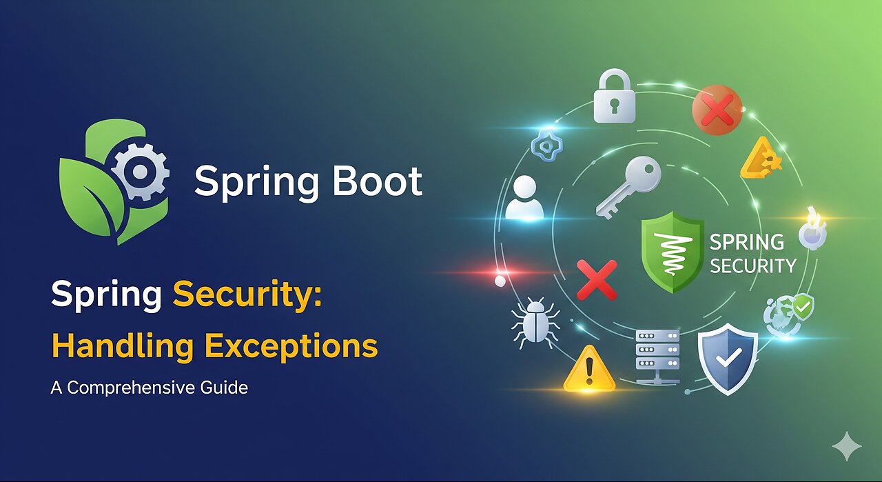 50- Spring Boot: Spring Boot Security: manejo de excepciones de seguridad