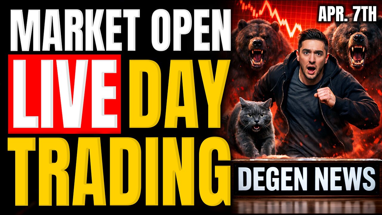 Stock Market Open: CRASH INCOMING?! || Live Day Trading Futures & Options