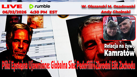 Pliki Epsteina Ujawnione: Globalna Sieć Pedofilii i Zbrodni Elit Zachodu