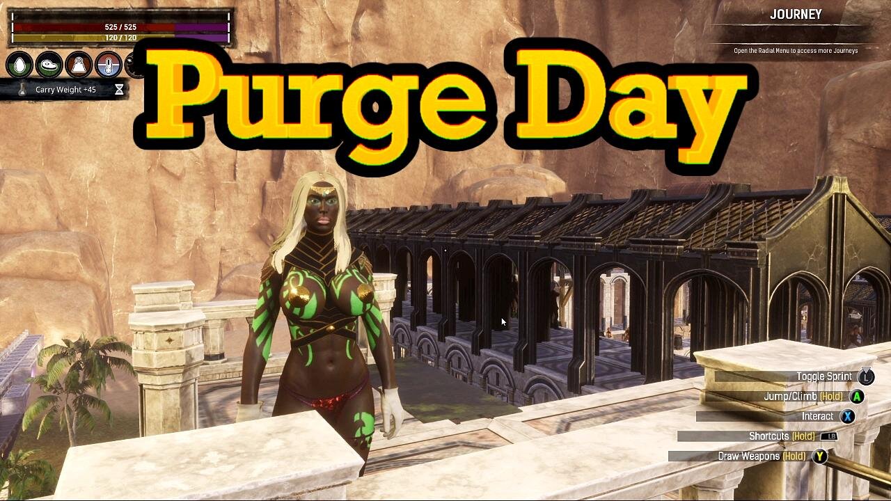 Conan Exiles, Purge Day, Busty
