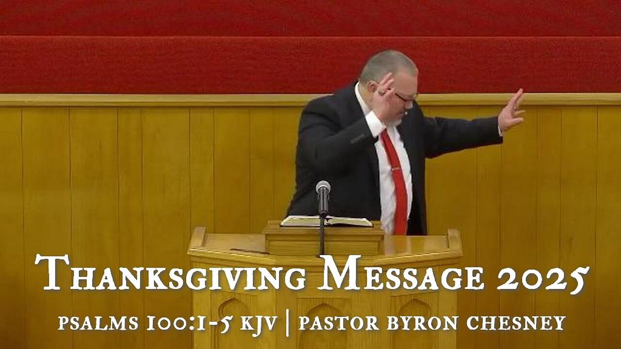 Thanksgiving Message 2025