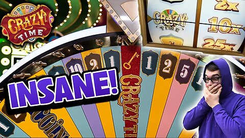 10X CRAZY TIME WIN PAYS INSANE!