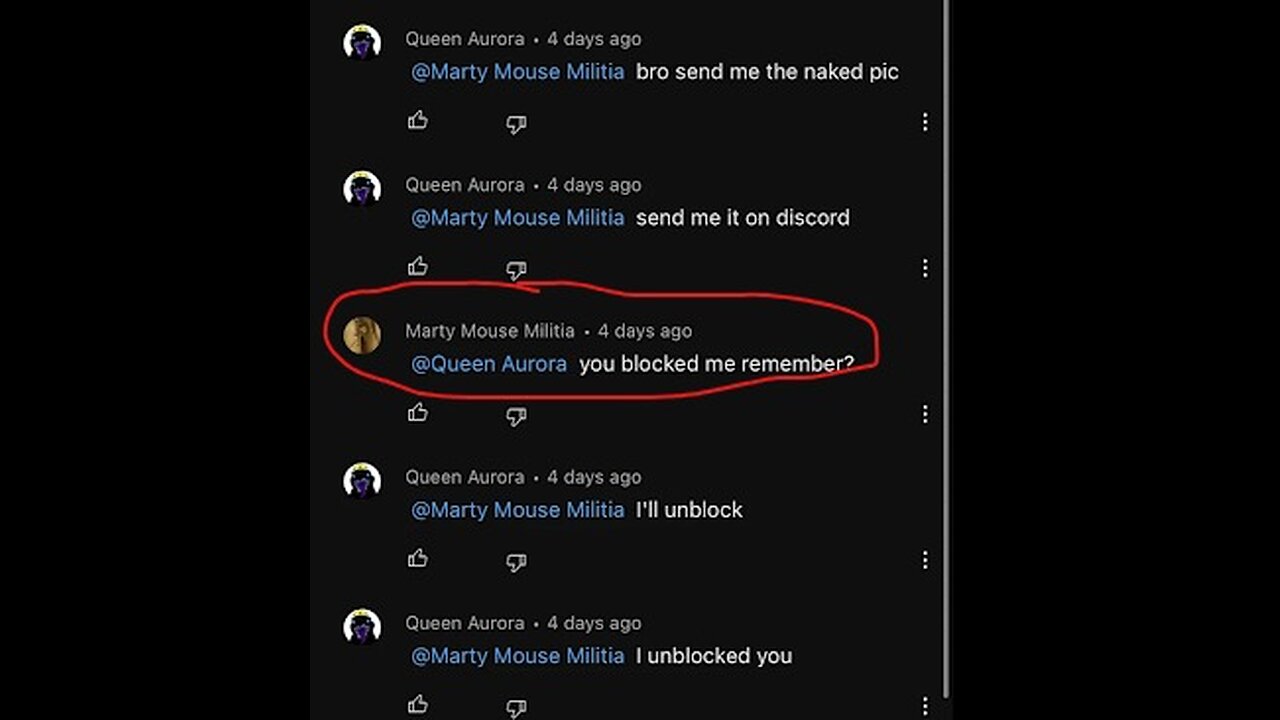 Kars's Video exposing queen auroras behavior matching 764