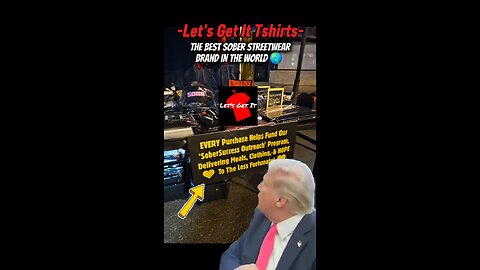 🗣Support The Streetwear Brand That Gives Back‼️❤️#Streetwear #DonaldTrump #ClothingBrand