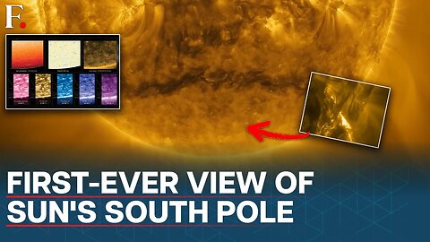 First-Ever Images of Sun_s South Pole Captured by European Space Agency_s Solar Orbiter _ N18G