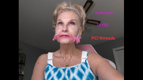 Acecosm.com Cheek lift over 60 rejuvenation PCL THREAD LIFT DIY55